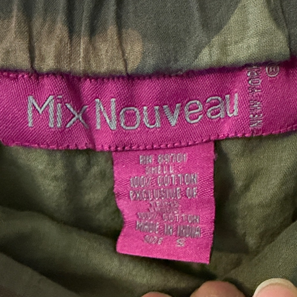 Mix Nouveau Camouflage Madi Skirt with Lace Trim - Picture 2 of 12